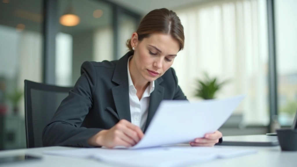 Person schaut auf Finanzplan mit Taschenrechner und Notizen
